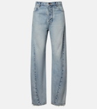 Balenciaga Frayed tapered jeans
