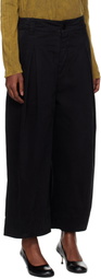 Toogood Black 'The Etcher' Trousers