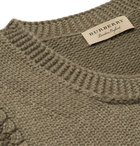 Burberry - Cashmere Sweater - Sage green