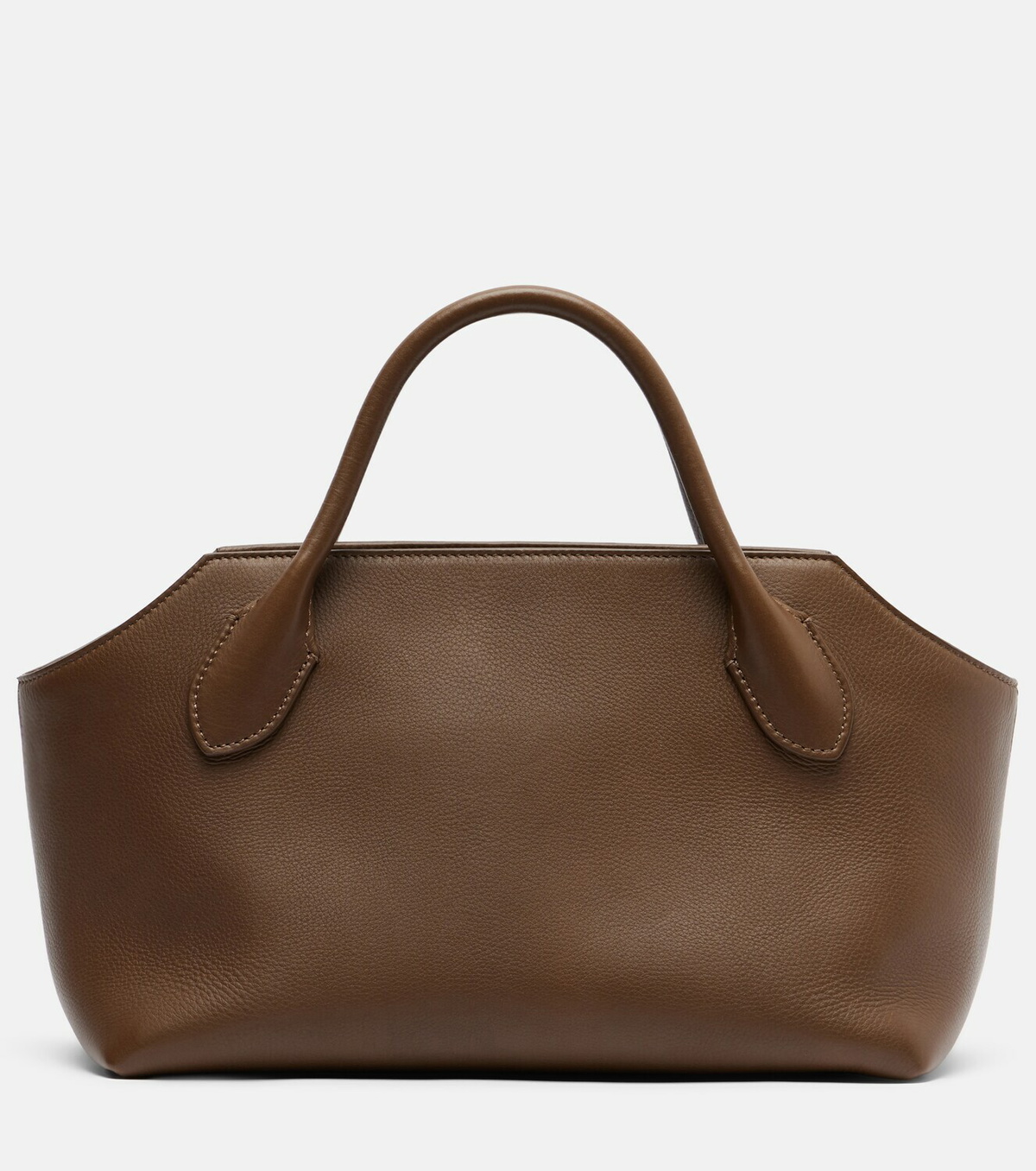 The Row Terrasse leather top-handle bag