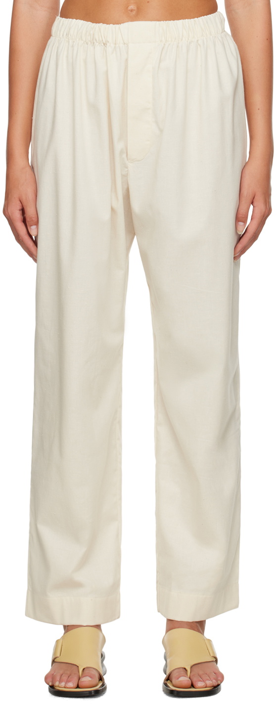 Baserange Off-White Lane Lounge Pants Baserange