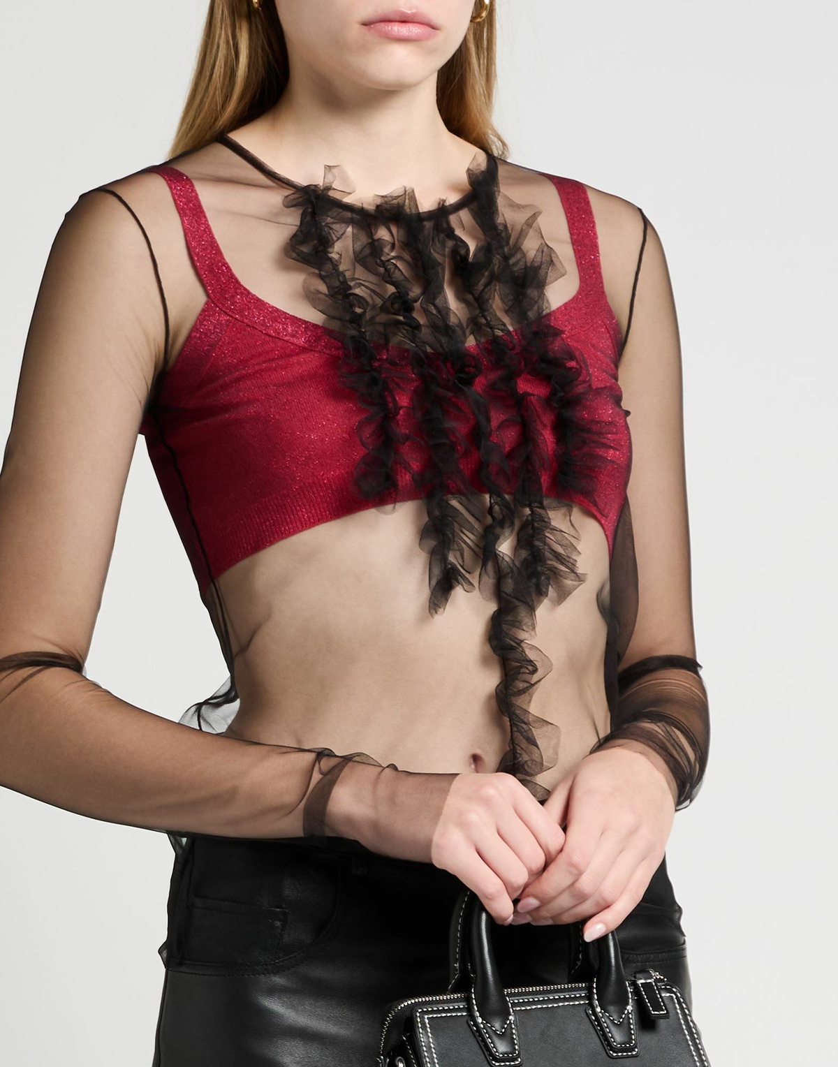 Alessia Santi Womens Top in Black
