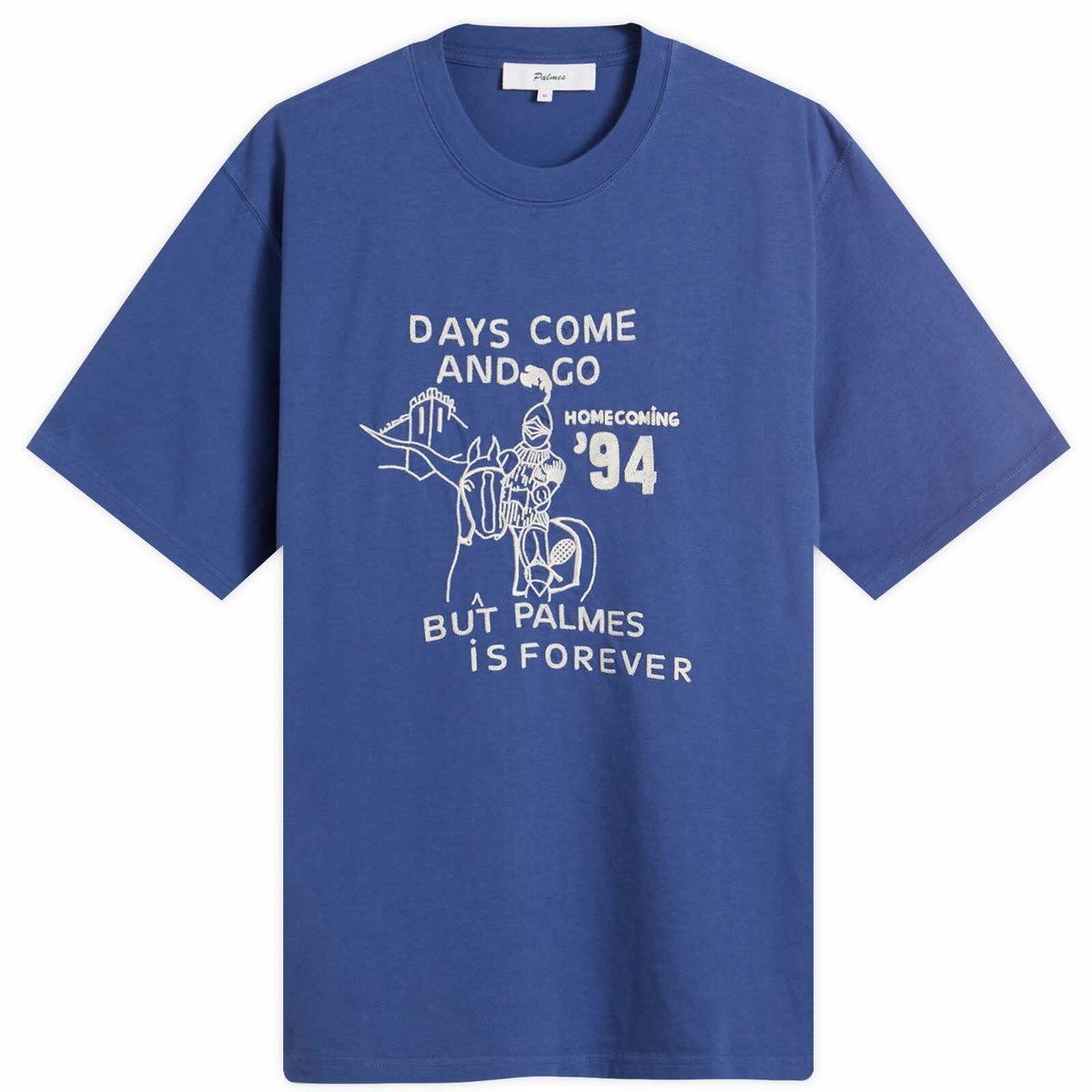 Palmes Men's Forever T-Shirt in Blue