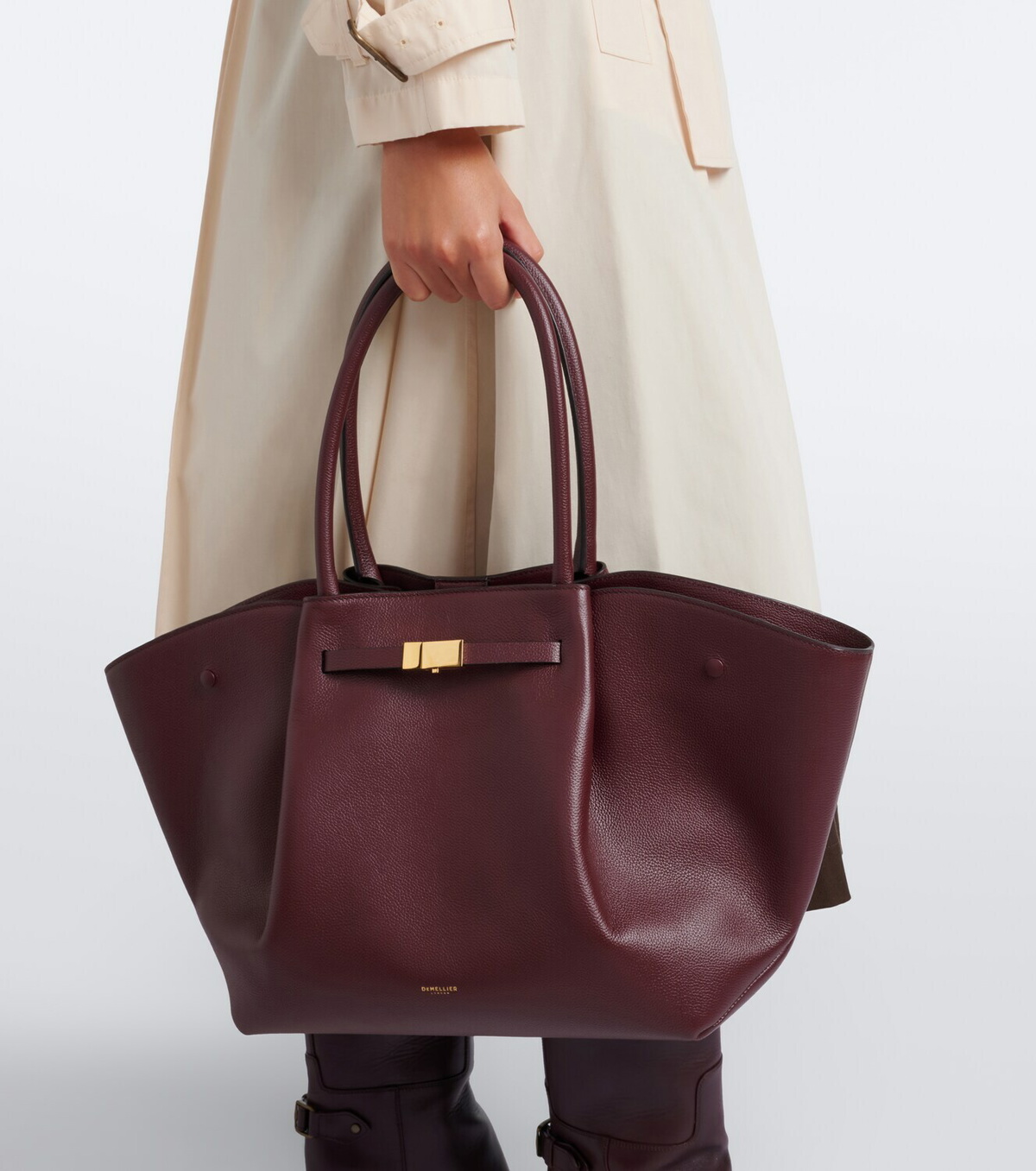 DeMellier New York Medium leather tote bag