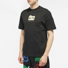 Lo-Fi Men's Folder Logo T-Shirt in Black