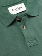 Corridor - Garment-Dyed Cotton-Piqué Polo Shirt - Green
