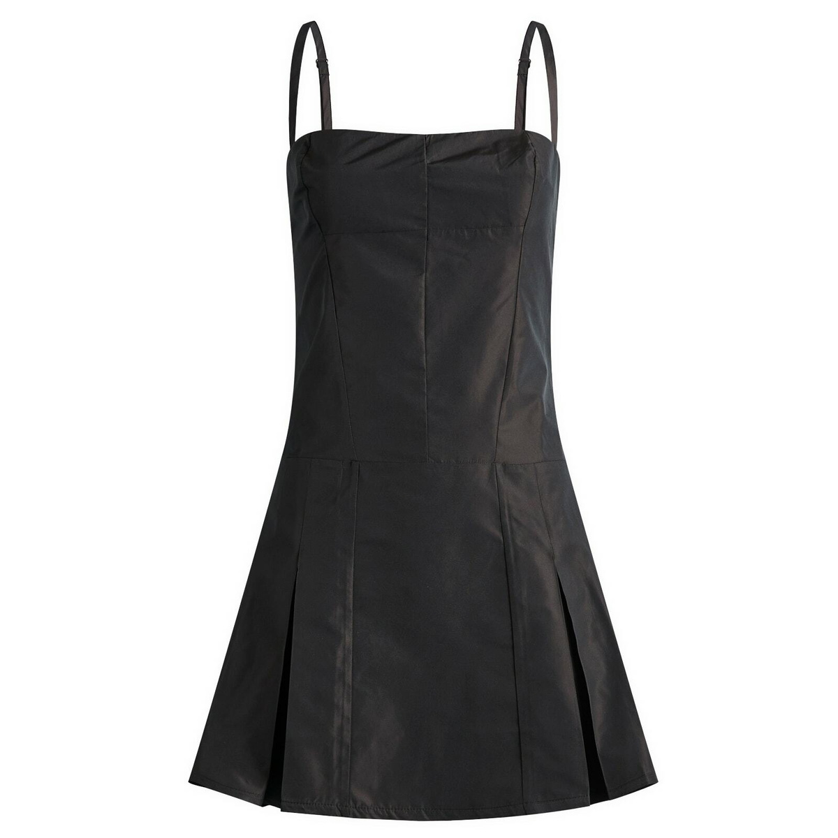 Peachy Den Women's Romy Mini Dress in Onyx Peachy Den