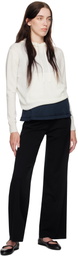 Max Mara Leisure Off-White Tenente Hoodie