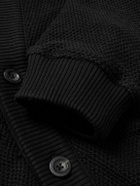 Mr P. - Cotton Cardigan - Black