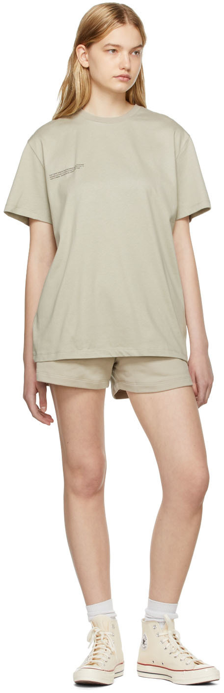 PANGAIA Gray Organic Cotton T-Shirt