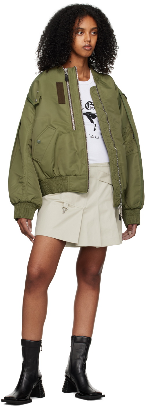 Eytys Off-White Clove Miniskirt