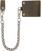 Andersson Bell Khaki Oro Keychain Card Holder