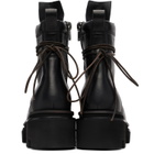 Rick Owens Black Tower Low Army Bogun Boots