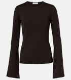 Gabriela Hearst Wool, silk, and cashmere top