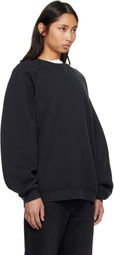 AGOLDE Black Valma Sweatshirt