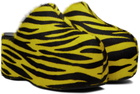 SIMONMILLER Yellow & Black Platform Bubble Slip-On Loafers