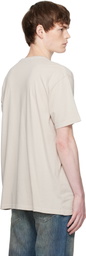 COÛT DE LA LIBERTÉ Taupe Freddie 'La Gentlemens Club' T-shirt