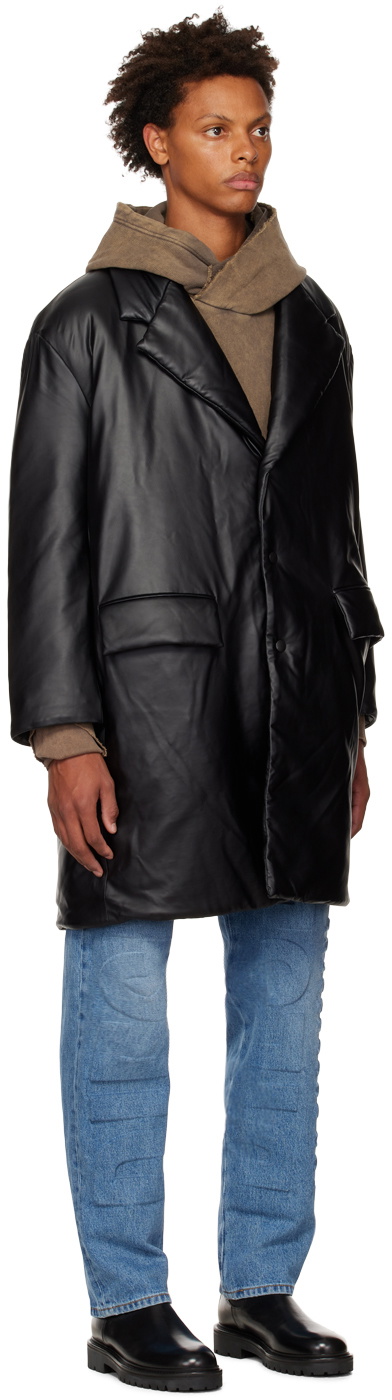 Diesel Black J-Cleve-Ny Coat Diesel