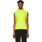 Homme Plisse Issey Miyake Yellow MC March Vest