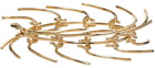 Mugler Gold Small Spike Bracelet