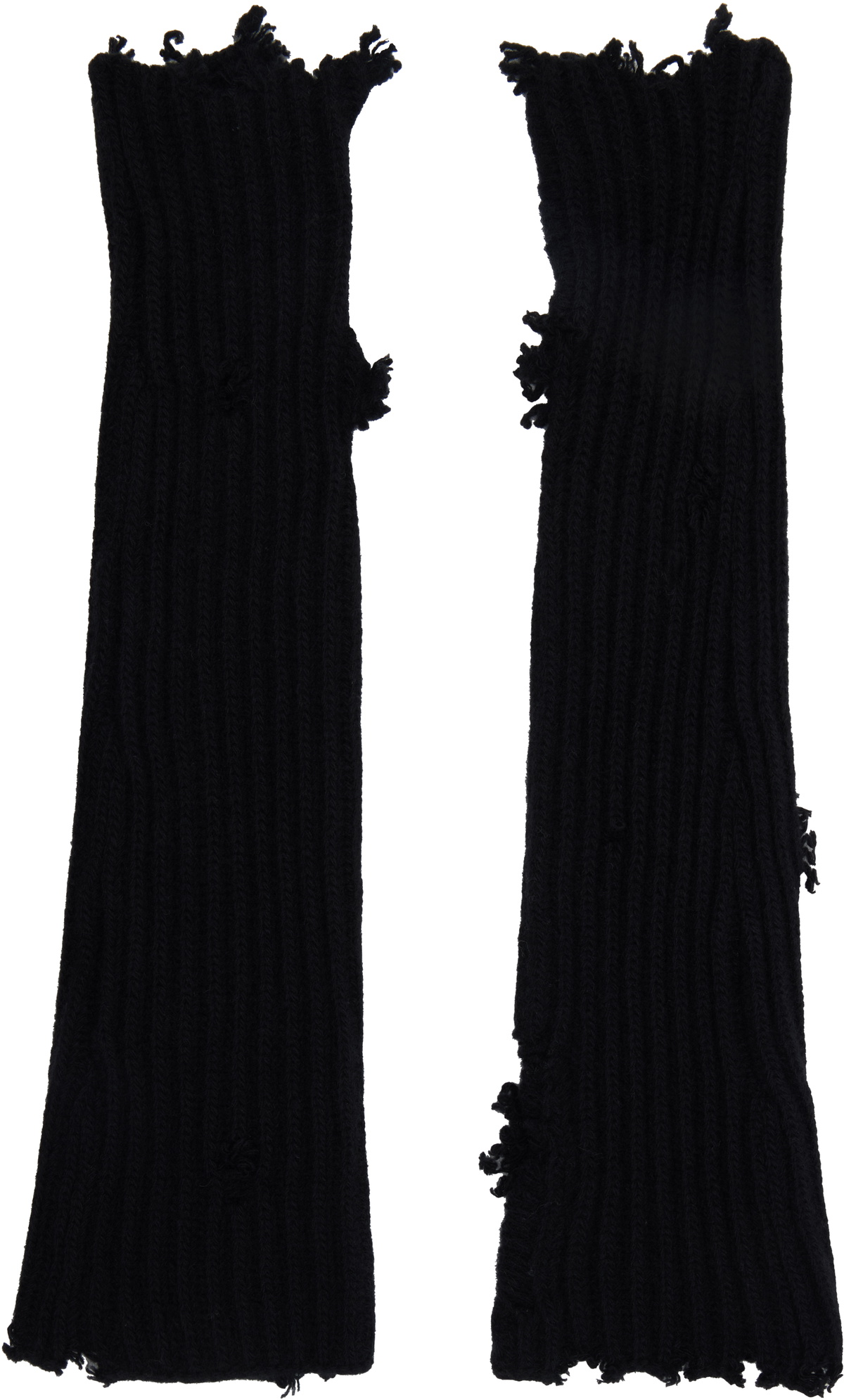 Ann Demeulemeester Black Zarina Arm Warmers Ann Demeulemeester