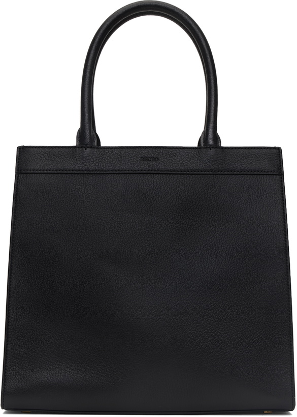 Photo: Recto Black Large Calla Tote