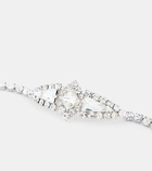 Alessandra Rich Crystal-embellished choker