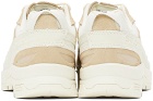 Salomon Off-White & Beige X-Alp Leather Sneakers