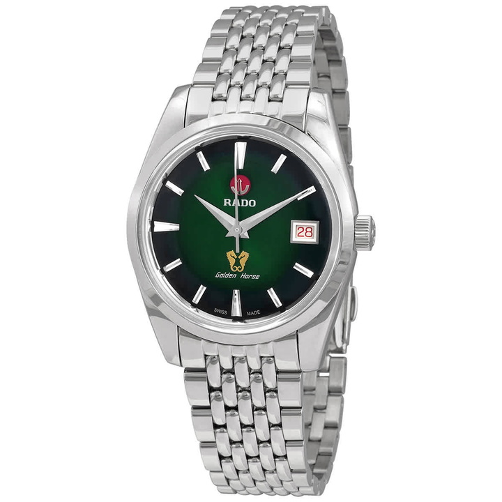 Photo: Rado Golden Horse Automatic Green Dial Unisex Watch R33930313