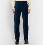 Séfr - Sin Cotton-Corduroy Trousers - Blue