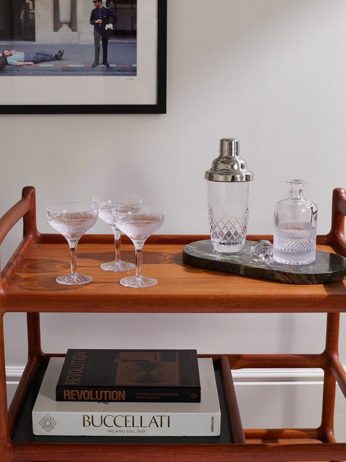Soho Home Huxley Set of Four Champagne Coupe Glasses Soho Home