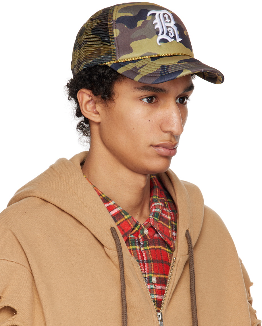 R13 Khaki Trucker Cap