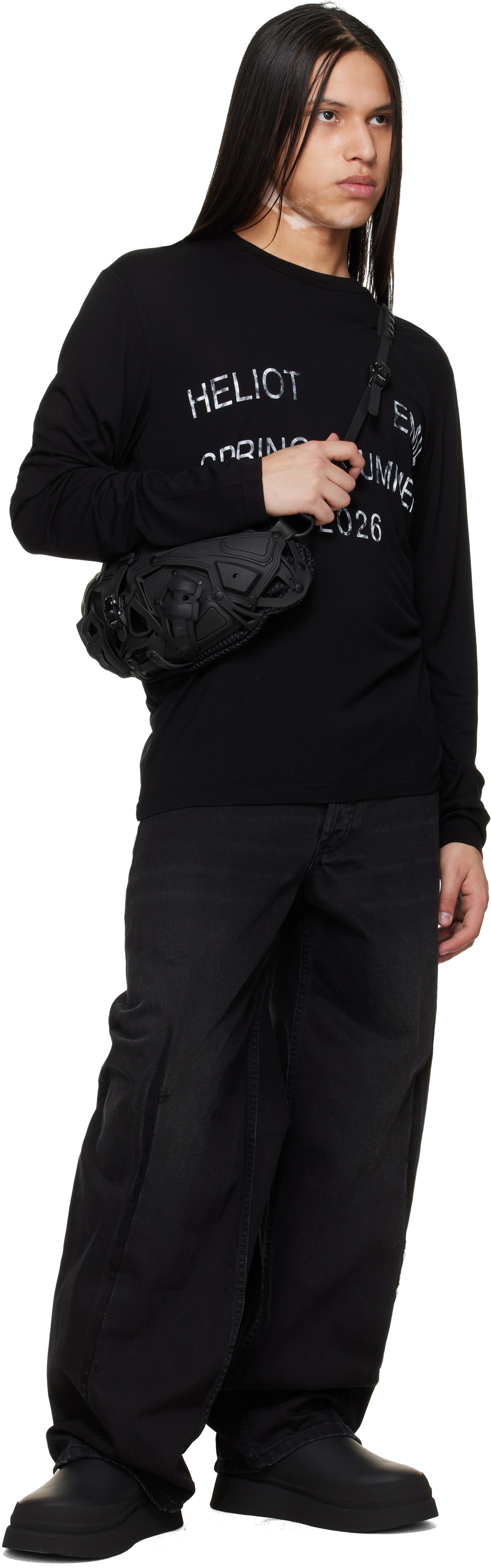 Innerraum Black Object I30 Crossbody Bag