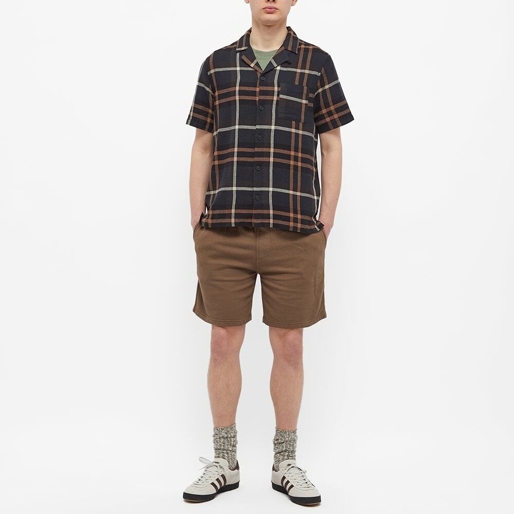 Colorful Standard Men's Classic Organic Sweat Shorts in CdrBrwn