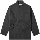 Universal Works Men's Kyoto Work Jacket in Black