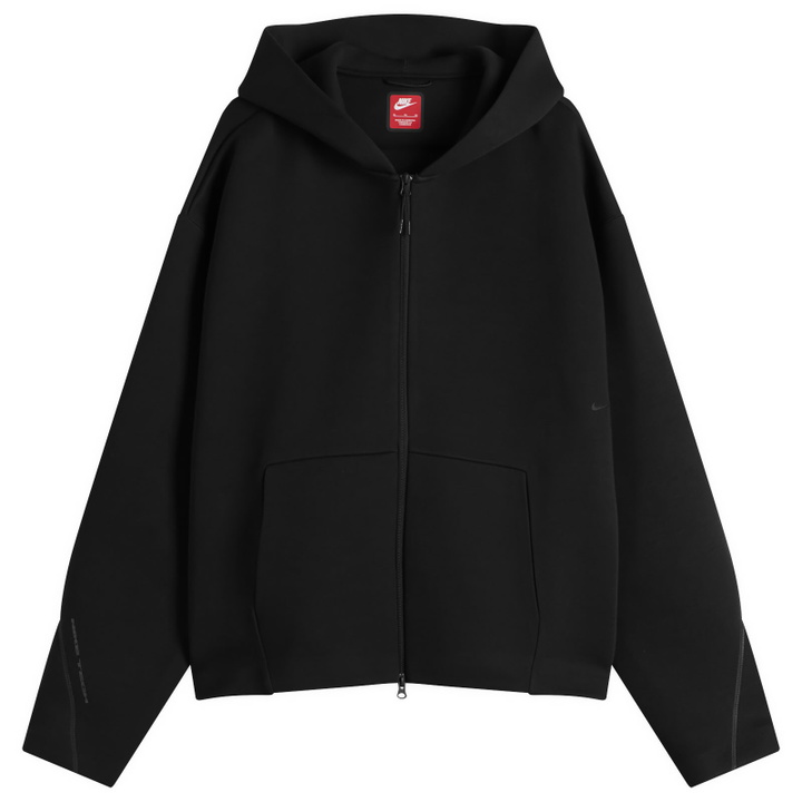 Photo: Nike Men's Tech Full Zip Fleece Hoodie in Black
