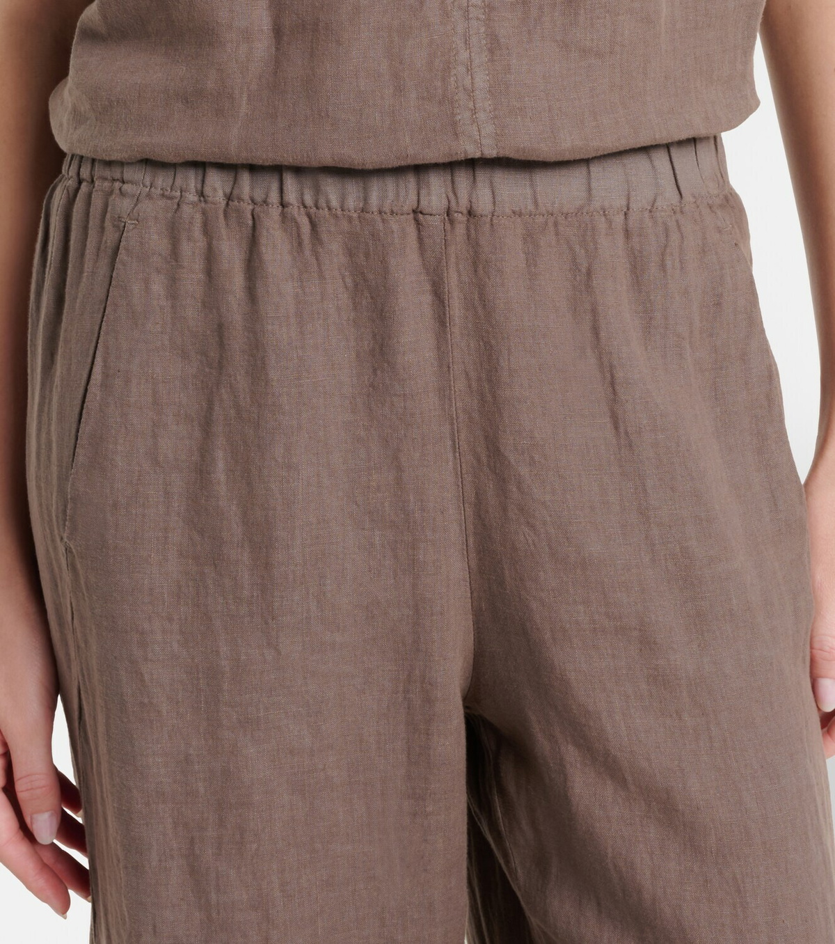 Velvet Lola linen wide-leg pants