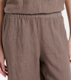 Velvet Lola linen wide-leg pants