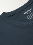 ORGANIC BASICS - SilverTech Active Recycled Nylon T-Shirt - Blue