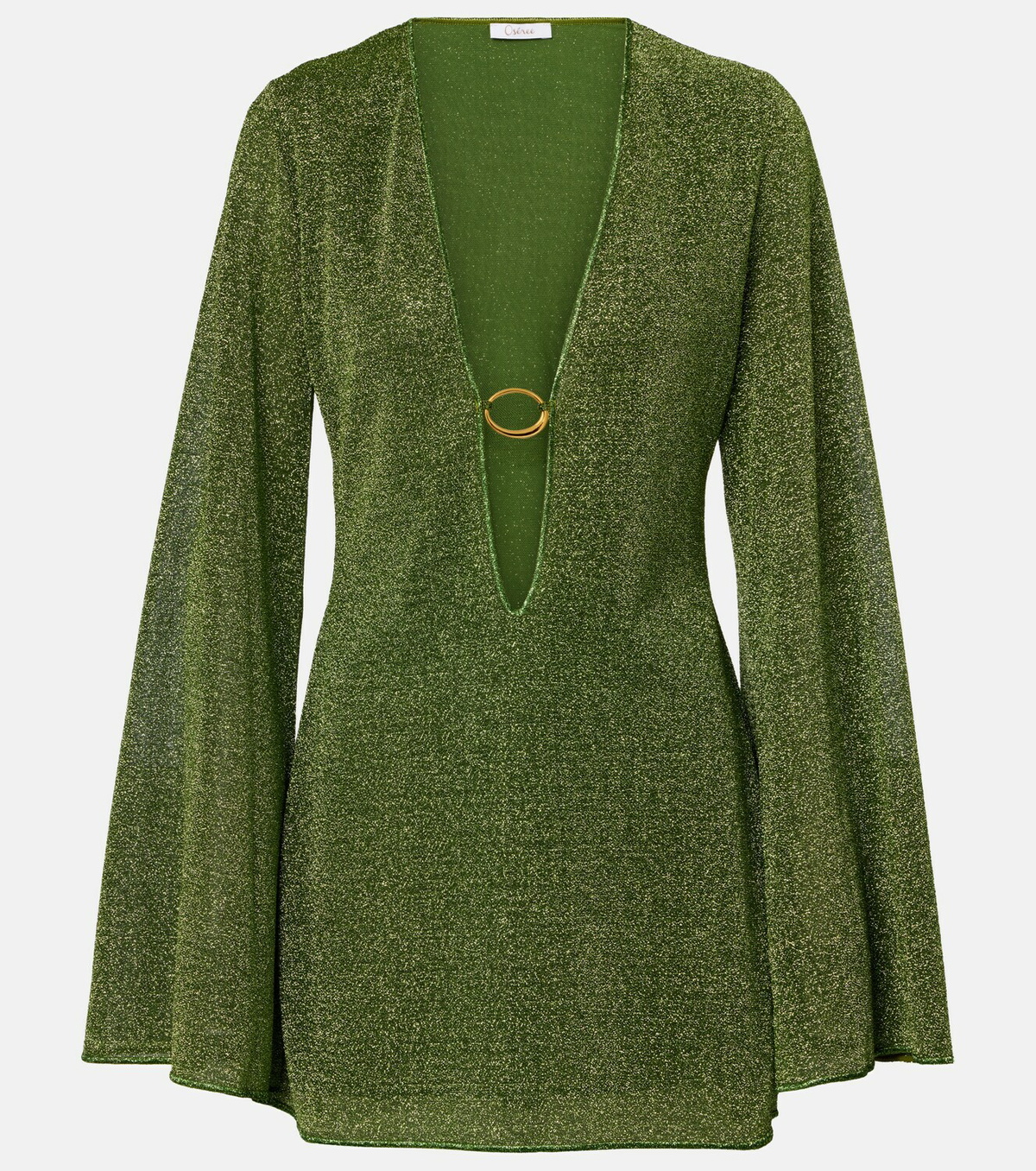 Oséree Lamé beach dress