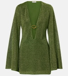 Oséree Lamé beach dress