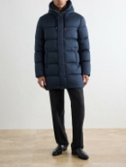 Herno - Arendelle Quilted Shell Hooded Down Jacket - Blue