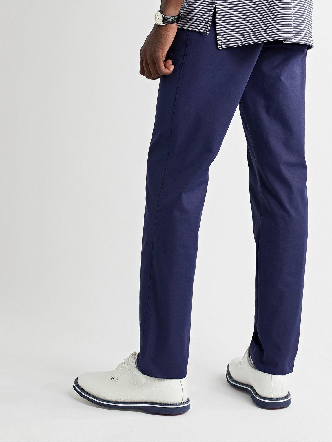 eb66 Slim-Fit Straight-Leg Tech-Twill Golf Trousers