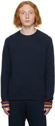 Paul Smith Navy Artist Stripe Sweatshirt