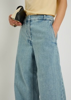 Another Tomorrow Wide-leg Jeans Light Blue