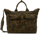 RRL Green Military Shoulder Bag