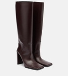 Alaïa 90 leather knee-high boots