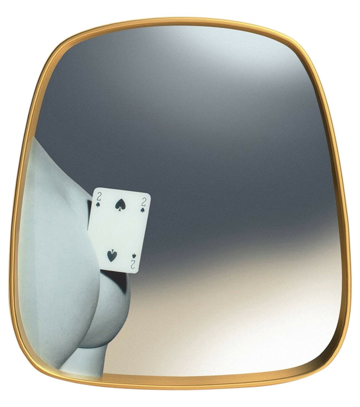 Photo: Seletti x Toiletpaper Two of Spades mirror