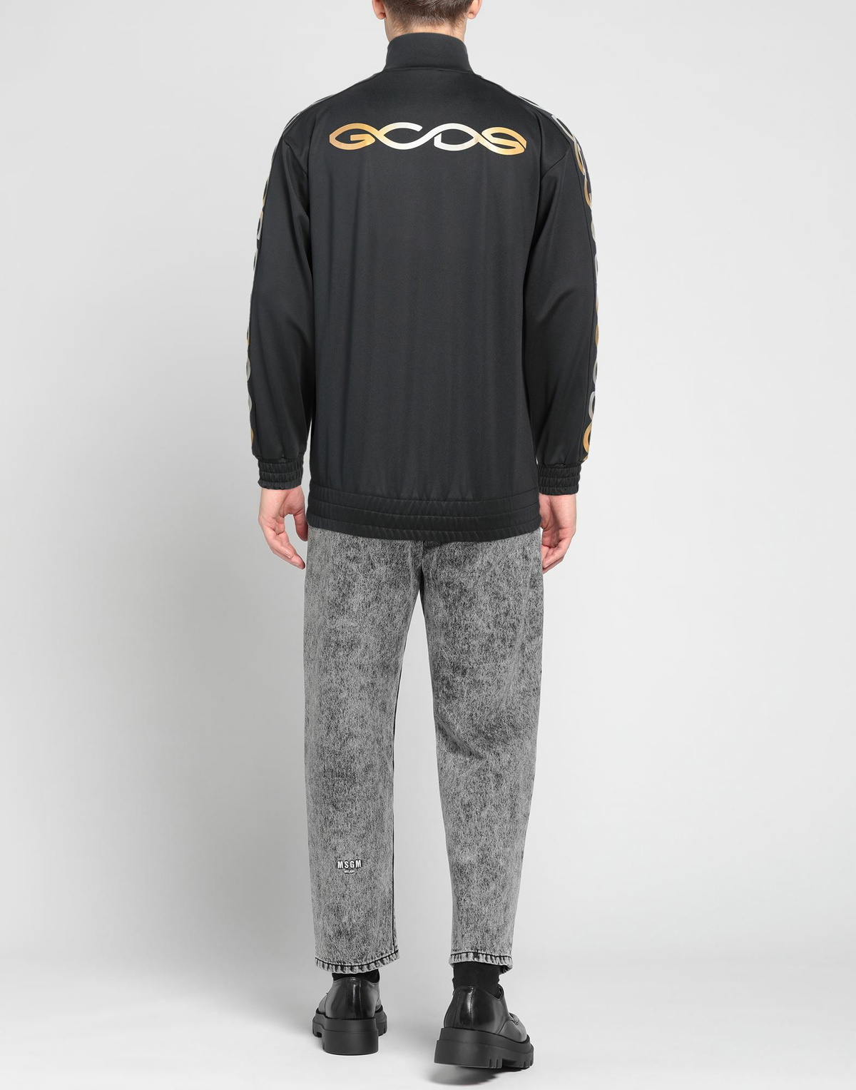 Gcds Mens Sweatshirt in Black