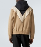 Valentino VLogo striped jacket
